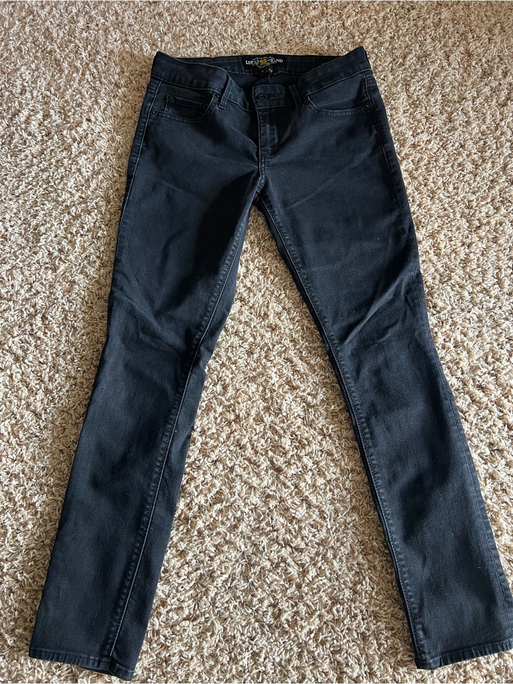 Lucky Brand Women's Black Skinny Jeans